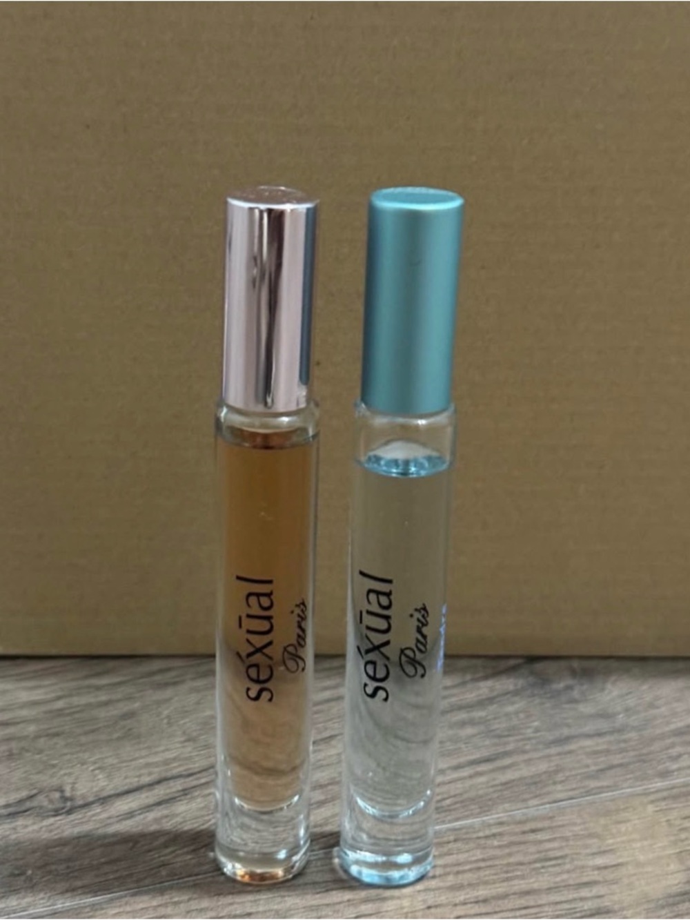 Sexual Paris Rollerball Perfume Duo - Amber & Clear
